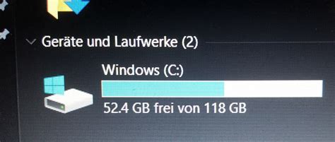 Solved: Laptop only has 118GB of hard drive space? - HP Support Community - 8482711