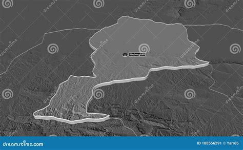 Jowzjan Afghanistan Extruded With Capital Bilevel Stock