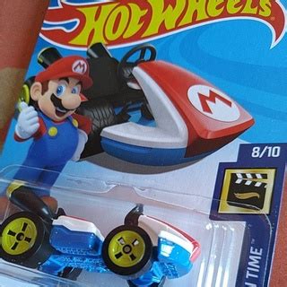 Hot Wheels Mariokart Standart Kart Mario Kart Shopee Brasil