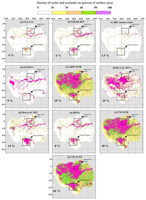 Essd Multi Source Global Wetland Maps Combining Surface Water Imagery