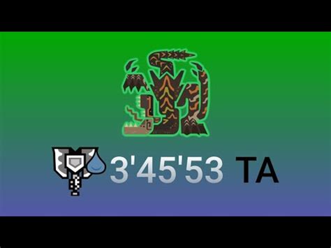 MHW I MR6 Brute Tigrex Charge Blade Solo 3 45 53 TA Rules YouTube