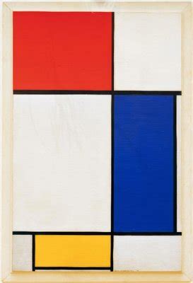 Composition With Red Yellow And Blue By Piet Mondrian