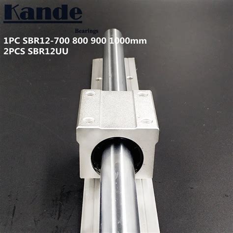 Linear Rail 12mm SBR12 600 650 700 800 850 Mm 1 Pc Linear Guide SBR12