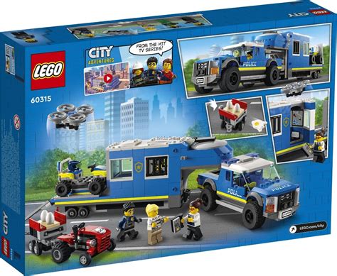 60315 LEGO City Police Mobile Command Truck 436 Pieces