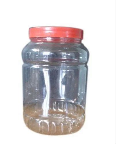 Transparent Round 2 5 Litre PET Storage Jar Weight 60 Grams At Rs 10