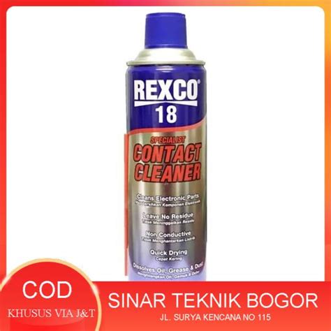 Jual Rexco Contact Cleaner Ml Shopee Indonesia