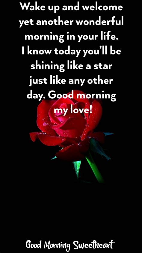 55 Love Good Morning Quotes Romantic Heart Touching Morning Love