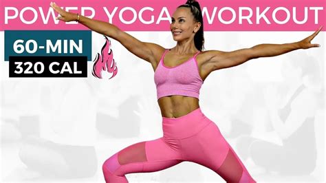 60 MIN FULL BODY POWER YOGA WORKOUT Weight Loss Total Body Toning