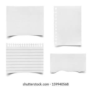 Set Different Blank Paper Sheets On Stock Photo Shutterstock