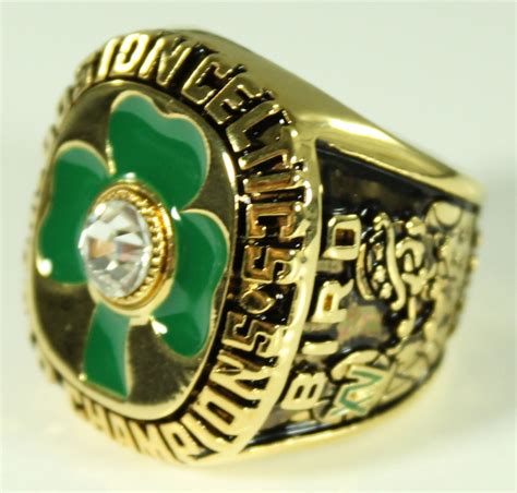 Larry Bird High Quality Replica 1984 Boston Celtics Championship ...