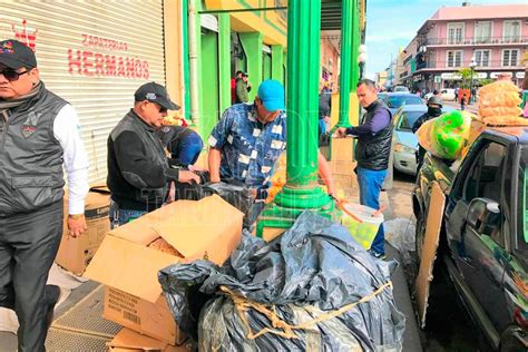 Hoy Tamaulipas Retiran A Ambulantes Del Centro Historico De Tampico