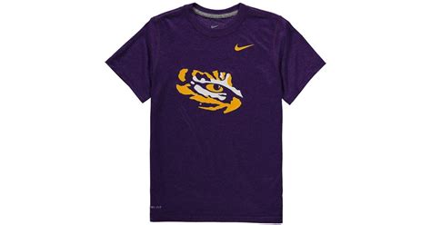 Nike Youth Lsu Tigers Logo Legend Dri Fit T Shirt At Nordstrom In Blue