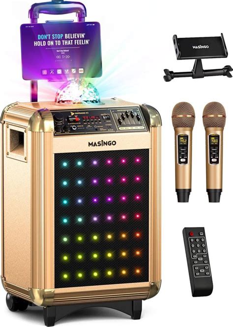 MASINGO Karaoke Machine Review - Karaoke Machine Systems