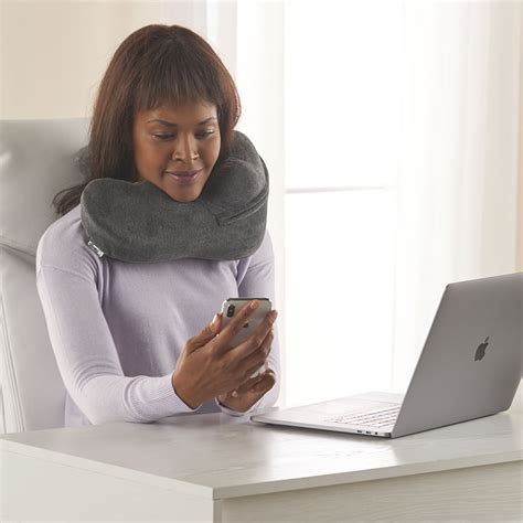 Neck Posture Pain Relieving Pillow - Hammacher Schlemmer