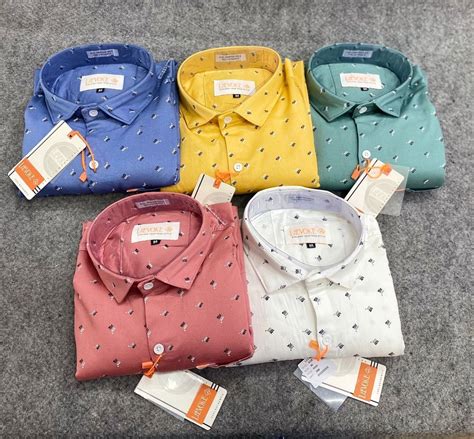 Men Printed Cotton Shirt Casual Full Sleeves At Rs 310 In Salem Id