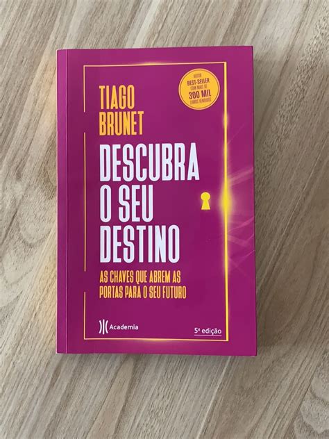 Livro Descubra O Seu Destino Livro Tiago Brunet Usado Enjoei