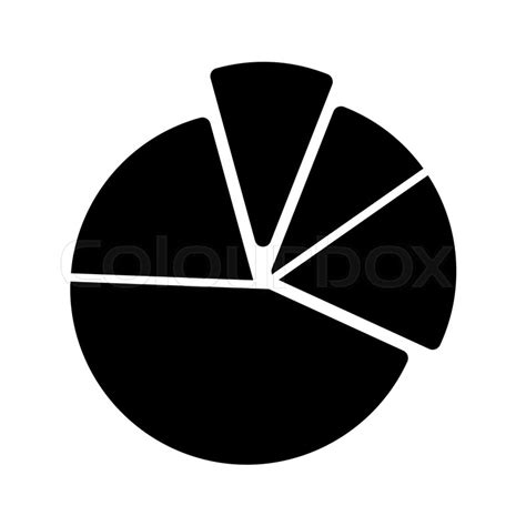 Pie Chart Icon Vector