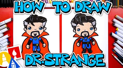 How To Draw Dr Strange Art For Kids Hub