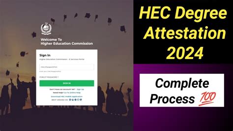 Hec Degree Attestation Process Hec Degree Attestation Complete