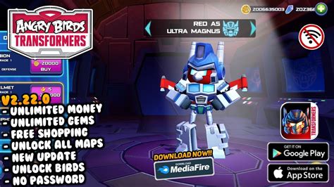 Update Angry Birds Transformers Mod Apk V Terbaru