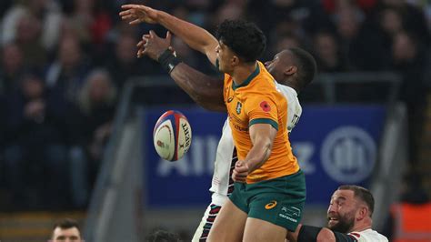 Schmidt Elated By Aerial Freak Suaalii As Australia Edge England