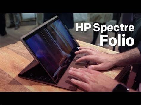 نخستین لپ تاپ تاشو اچ پی با نام HP Spectre Fold معرفی شد تصاویر و