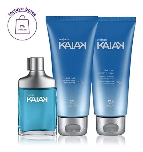 Kit Perfume Kaiak Clasico Masculino Edicion Ml Natura Cuotas Sin