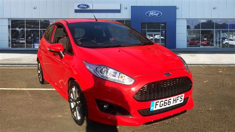 Buy Online Ford Fiesta 10 Ecoboost 140 St Line Red 3dr Petrol