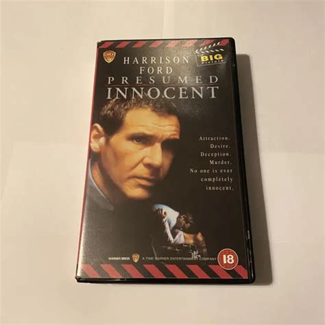 Presumed Innocent Vhs Harrison Ford Eur Picclick Fr