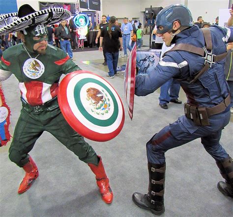 Captain America Vs Captain Mexico Myconfinedspace