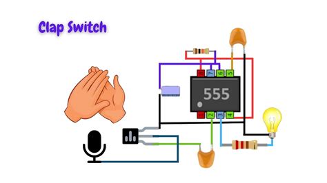 How To Make Clap Switch Simple Clap Switch By Using Ic Youtube