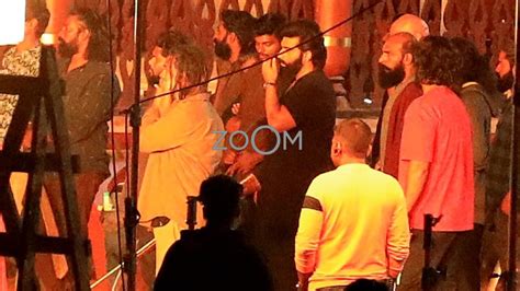 Singham 3 Kareena Kapoor Tiger Shroff Arjun Kapoor Spotted On Set Of Rohit Shettys Cop Verse