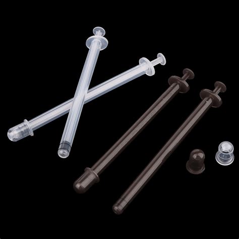 Hirobeneficial Pcs Disposable Vaginal Suppository Applicator Lubricant Injector Lube Anal