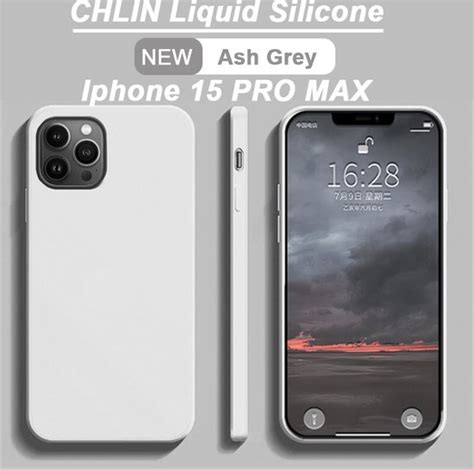 CL CHLIN Premium Siliconen Case Iphone 15 PRO MAX Groen Iphone 15