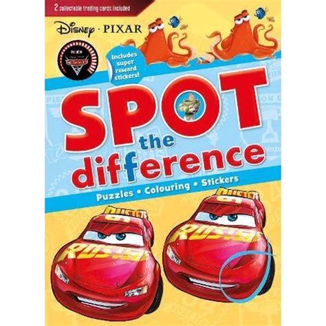 Bbw Disney Pixar Spot The Difference Isbn Shopee