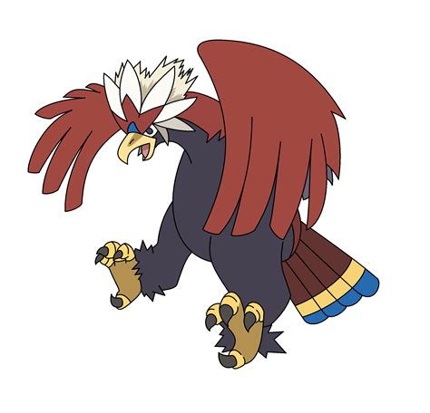 Braviary Pokemon Brave Winged Guardian Fierce Noble Png