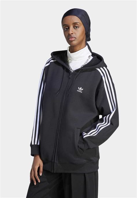 Adidas Originals Adicolor Classics 3 Stripes Zip Up Sweatshirt