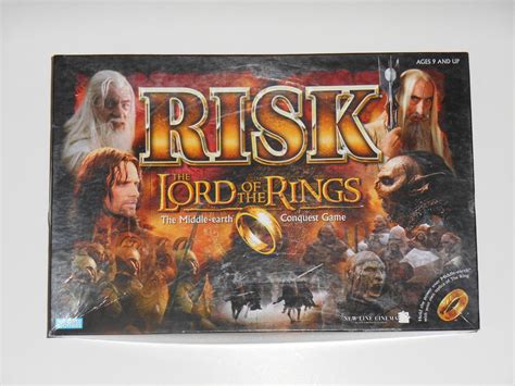 Parker Bros 2002 Risk The Lord Of The Rings The Middle Earth Conquest Game Lotr 1758981690