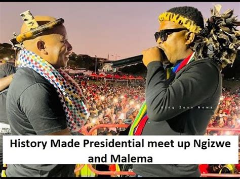 Ngizwe Mchunu Praises Julius Malema Meet For The First Time 16 June