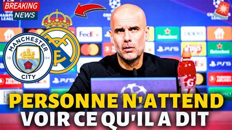 Maintenant Pep Guardiola Humili Le Real Madrid Personne Ne L