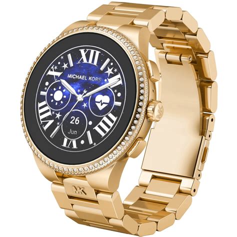 Michael Kors Access Camille Gen Smartwatch Hr Goldig Mkt