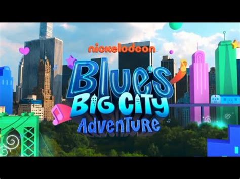 Chamada A Aventura de Blue na Cidade Grande Sábado 01 de abril 2023