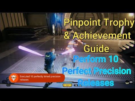 Star Wars Jedi Survivor Pinpoint Achievement Trophy Guide YouTube