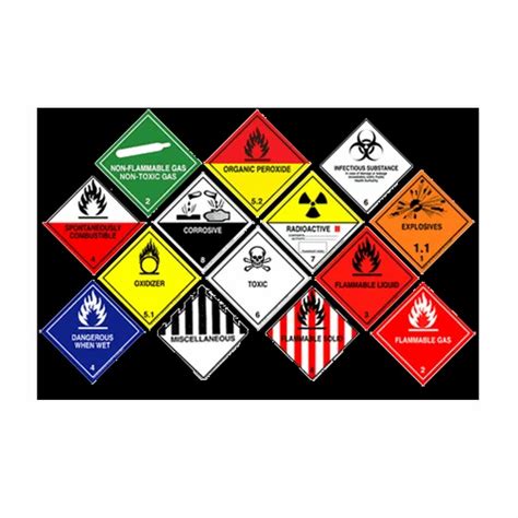 Hazardous Labels For Shipping at Rs 5 /number | Hazardous Material ...