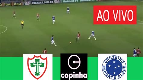 PORTUGUESA SUB 20 X CRUZEIRO SUB 20 AO VIVO IMAGEM I COPA SAO PAULO