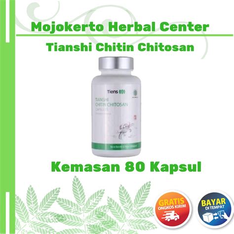 Jual Chitin Chitosan Isi Kapsul Mojokerto Herbal Center Shopee