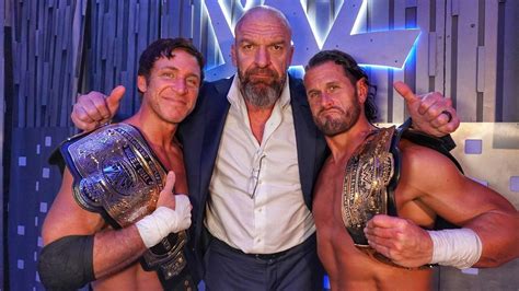 Triple H Reacts To Motor City Machine Guns Wwe Tag Team Championship