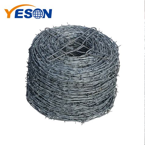 PVC Coated Galvanized High Strength Razor Barbed Wire For Protection