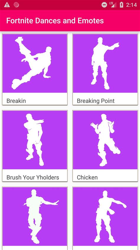 Descarga De Apk De Dances And Emotes For Fortnite Battle Royale Para