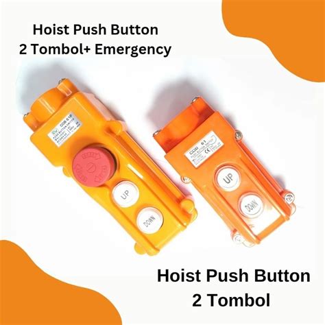 Jual Hoist Push Button Tombol Cob Control Switch Shopee Indonesia